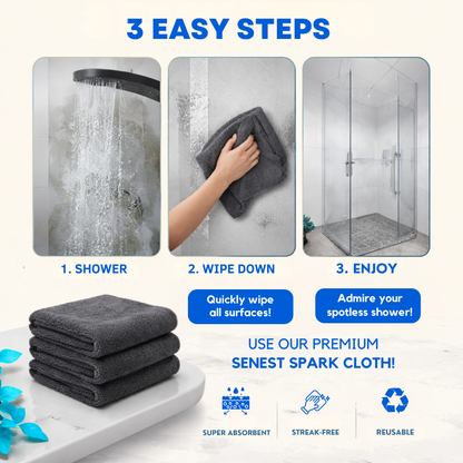 Senest Spark Cloth🌟- Ultra Absorb Nano Cleaning Power!